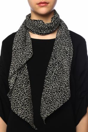 Leopard print scarf, zdjęcie 2 Leopard print scarf od Saint Laurent